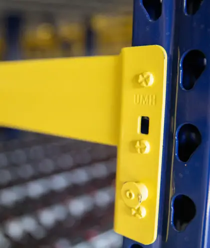 United Material Handling, Material Handling, Warehouse Logistics, Logistics, Warehousing, Automated Storage Solutions, ASRS, Pallet Racking, Drive-In Racking, Push Back Racking, Racks, Rack, Racking, Storage, Installation, Carton Flow, Cantilever Racks, Push Back Racks, Drive In Racks, Guard Rails, Safety, Pallet Flow, Mezzanine